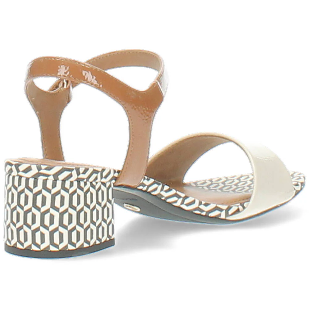 beige/cognac sandaal - Image 6