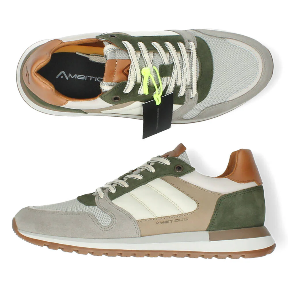 Beige/Groene sneakers - Image 6