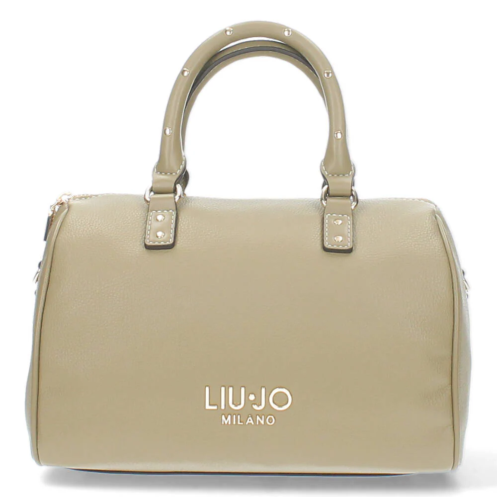 beige handtas
