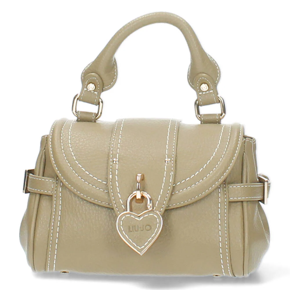 beige handtas