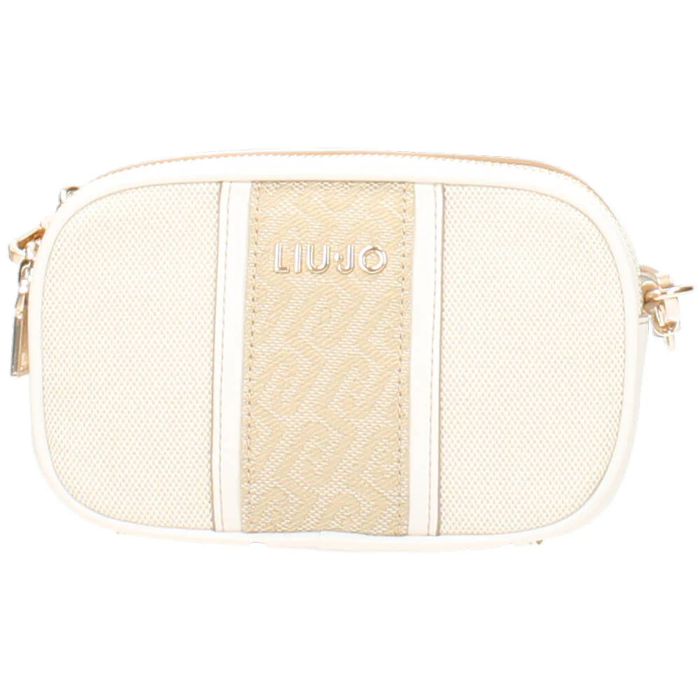 beige handtas