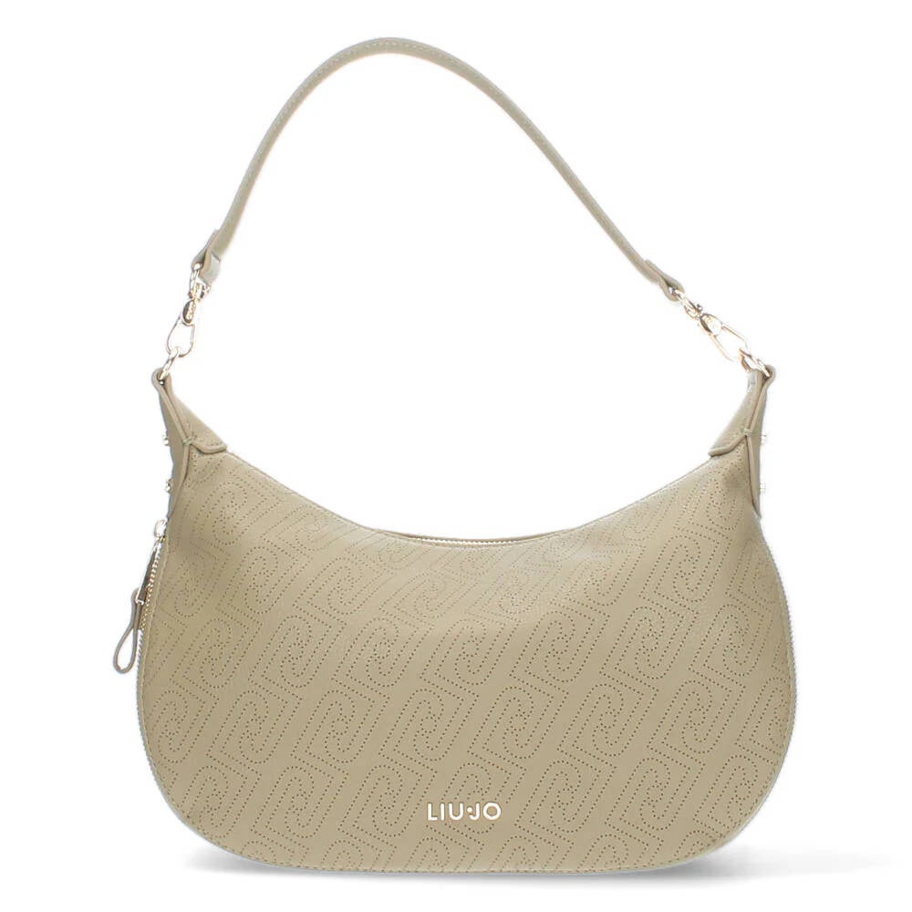 beige handtas