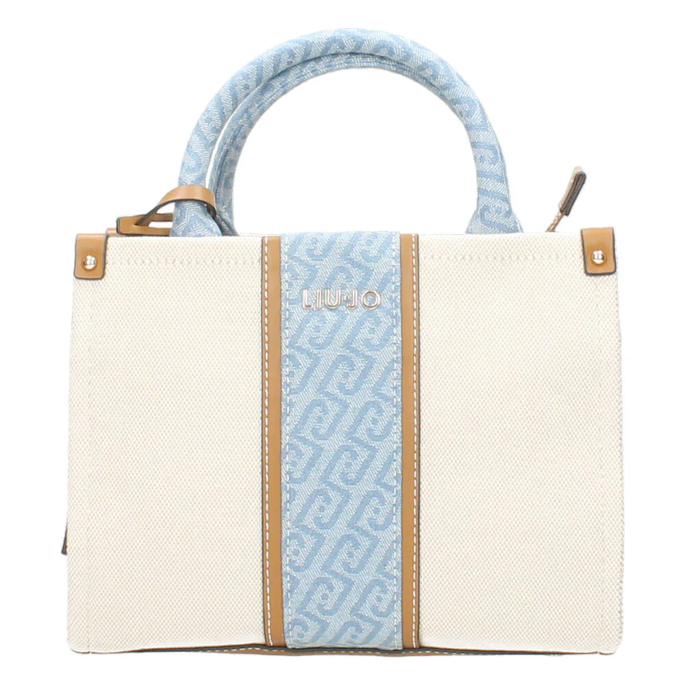 beige handtas