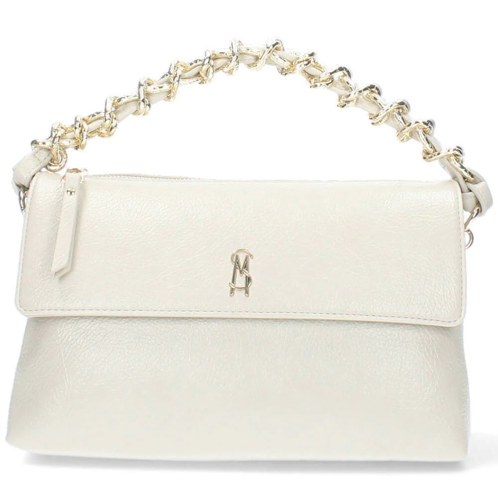 beige handtas
