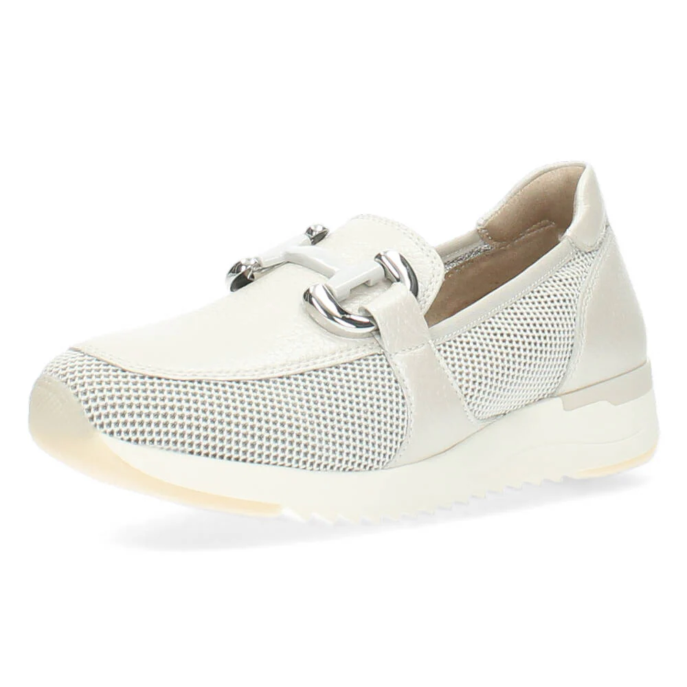 Beige loafers