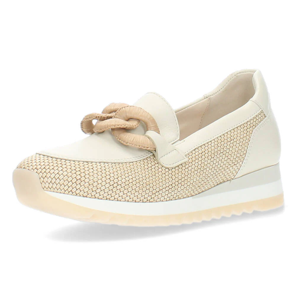 Beige loafers