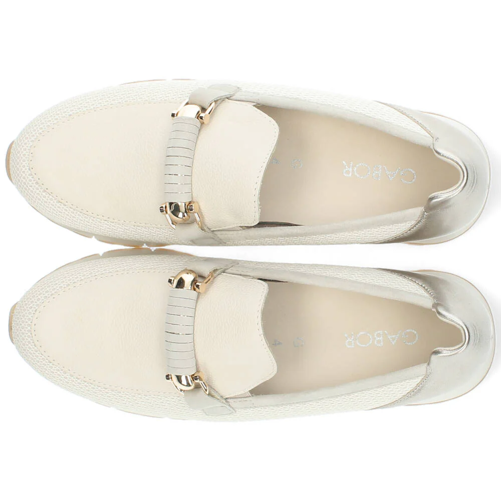 beige mocassin - Image 2