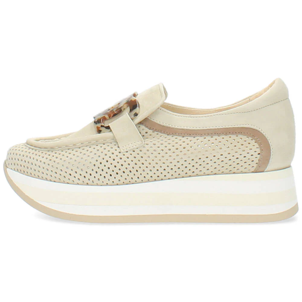 beige mocassin - Image 2