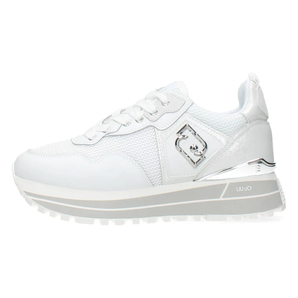 Beige plateau sneakers - Image 5