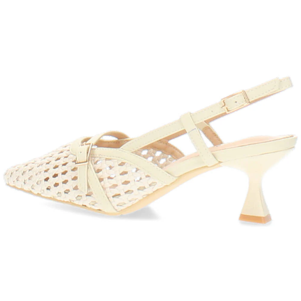 beige slingback - Image 3