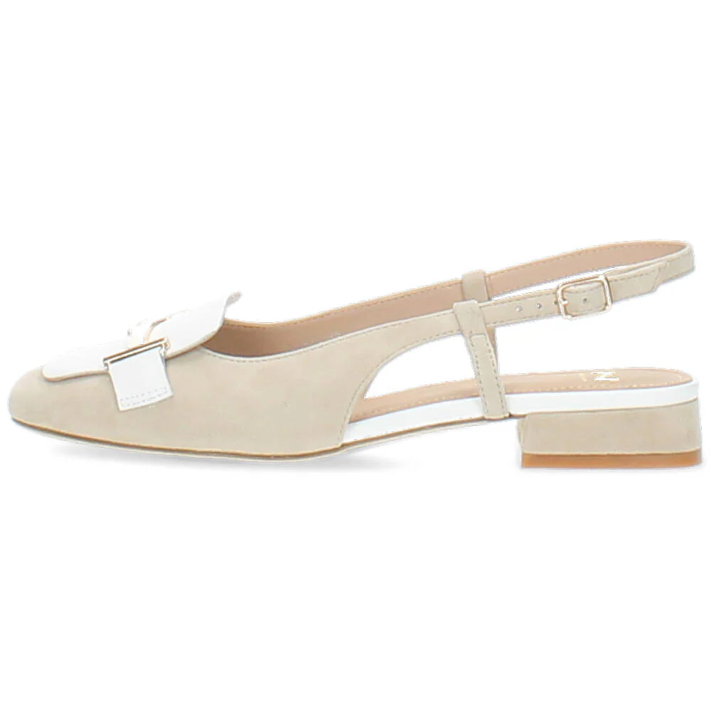 beige slingback - Image 2