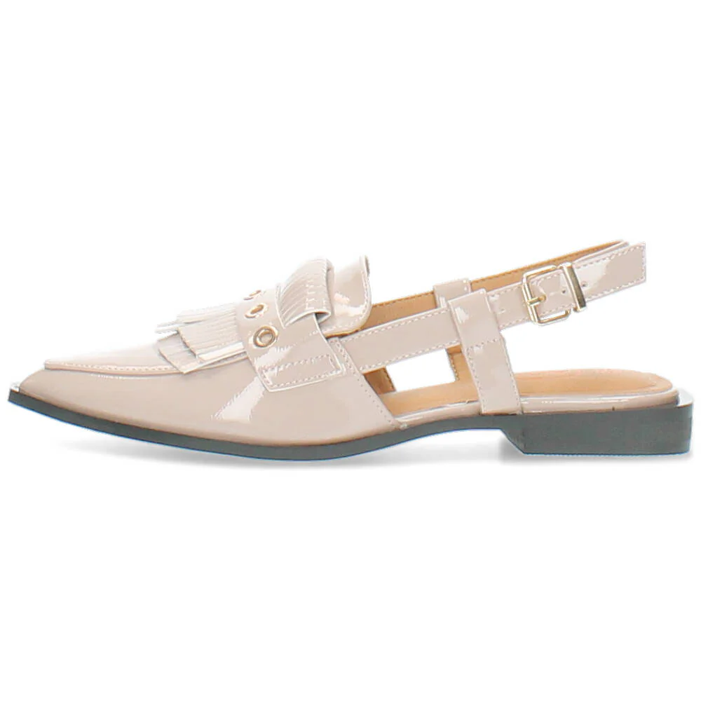 beige slingback - Image 2