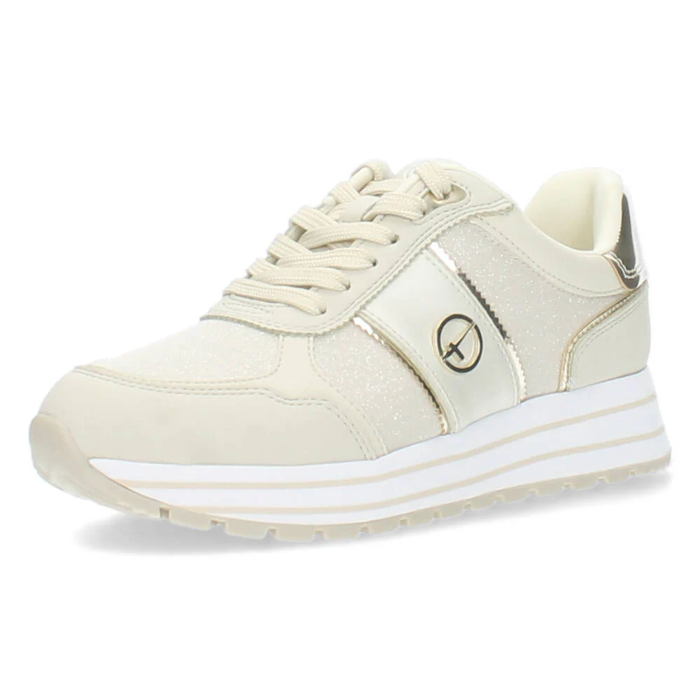 Beige sneakers