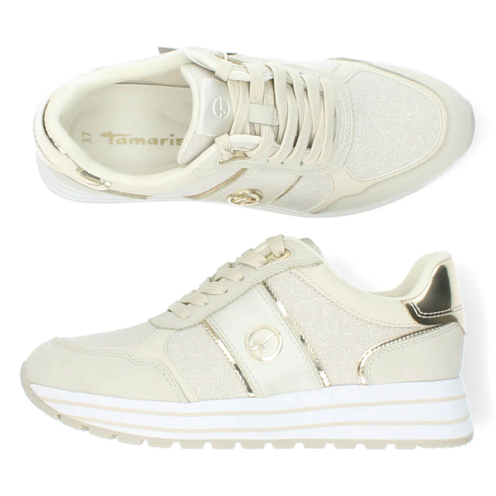 Beige sneakers - Image 6