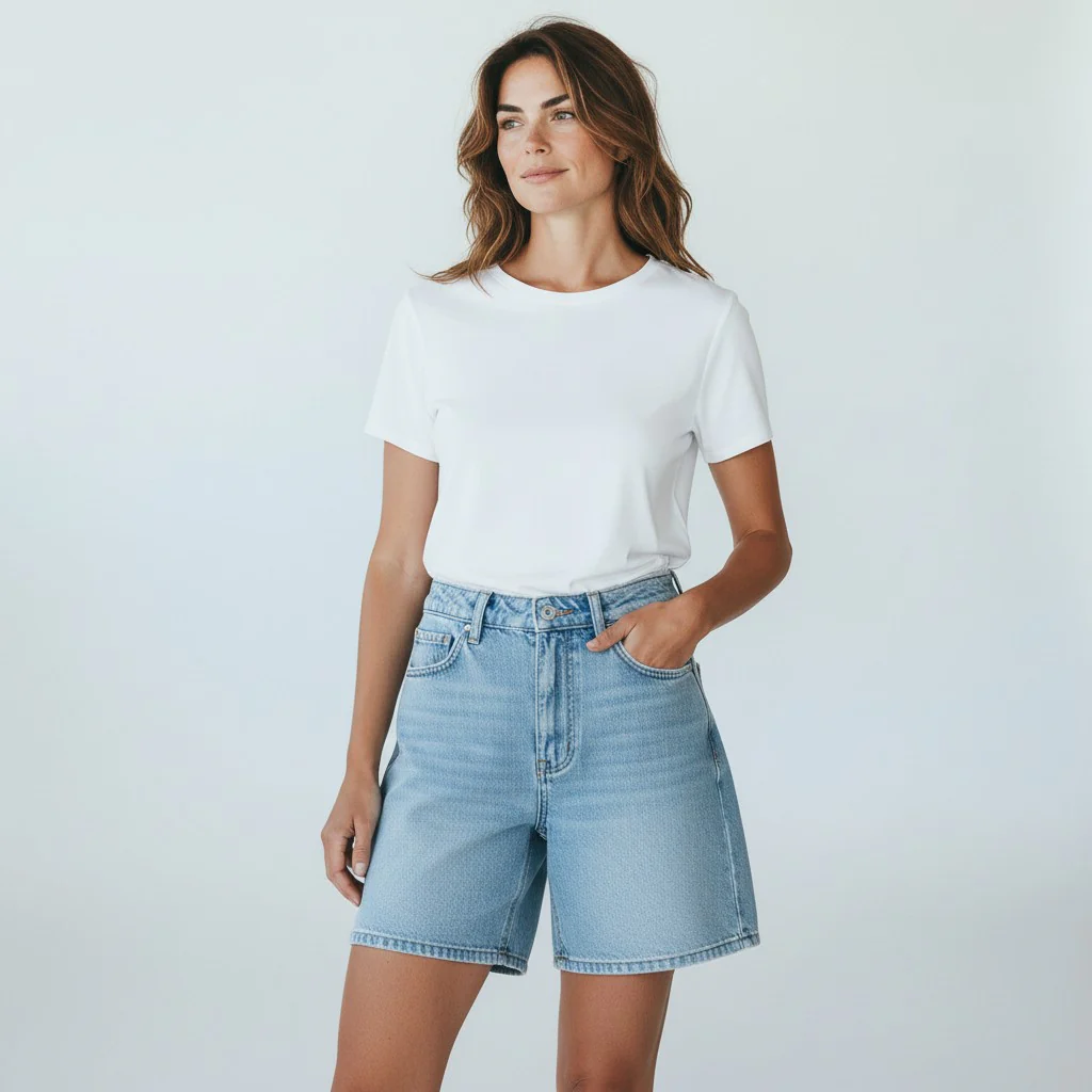 blauw short