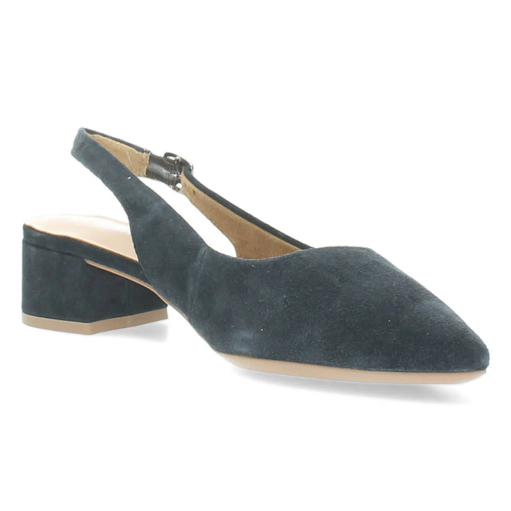 Blauwe slingbacks - Image 4