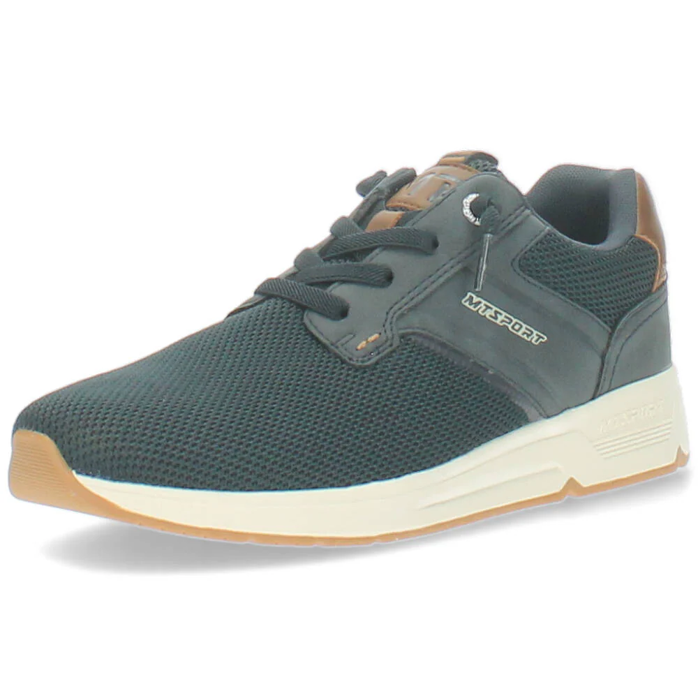 blauwe sneaker