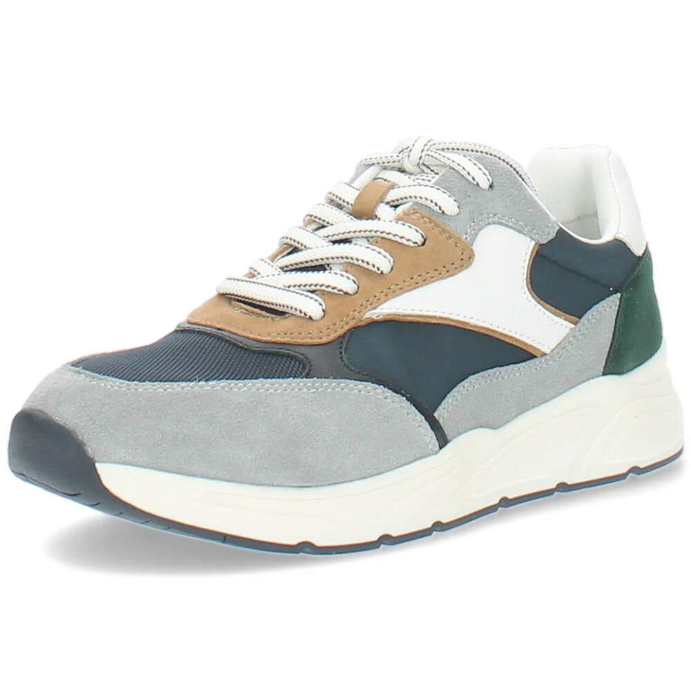blauwe sneaker
