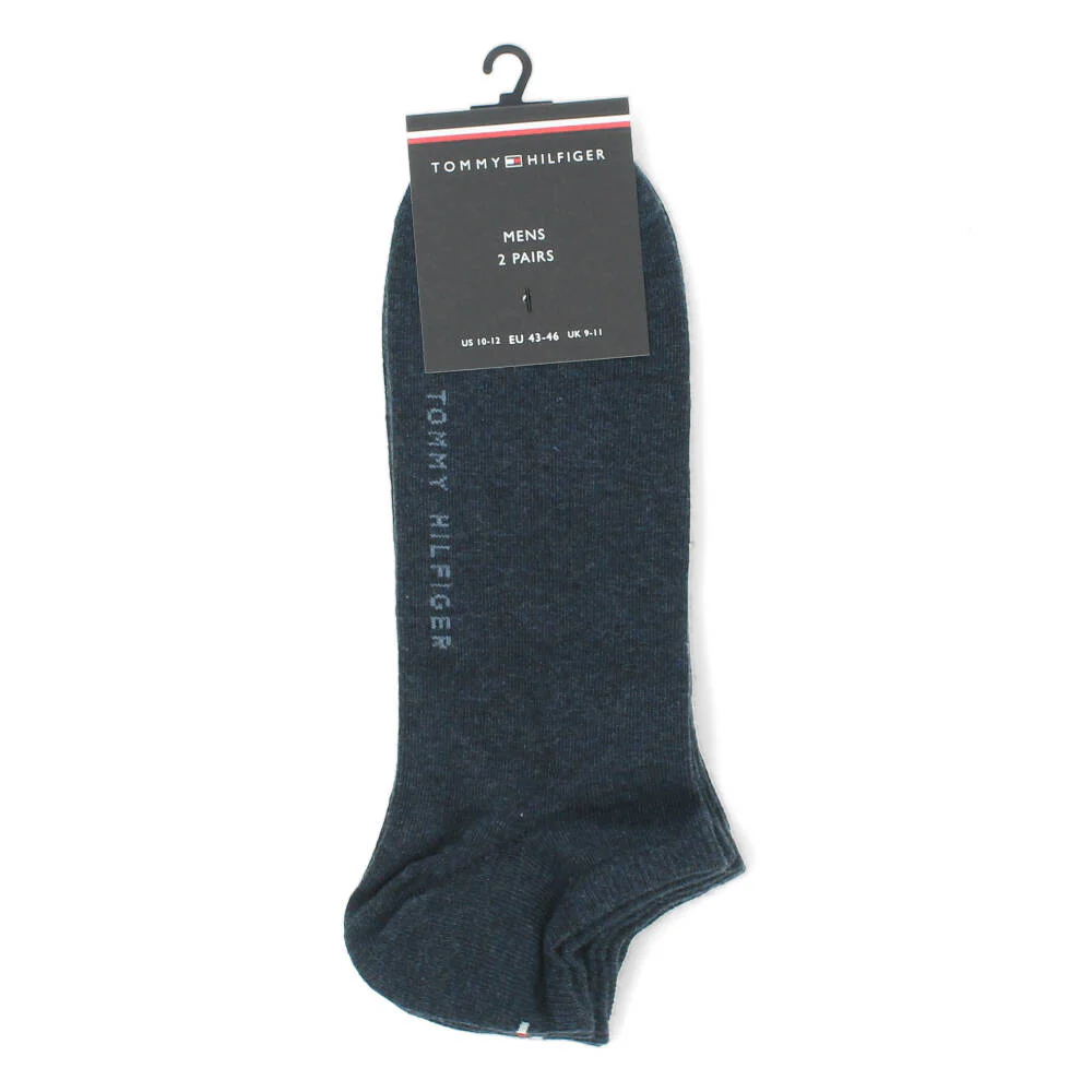 blauwe sneakerkousen laag