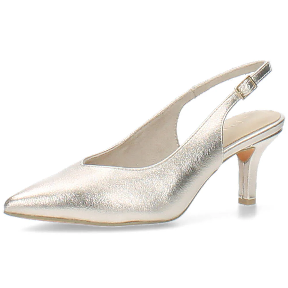 bronzen slingback