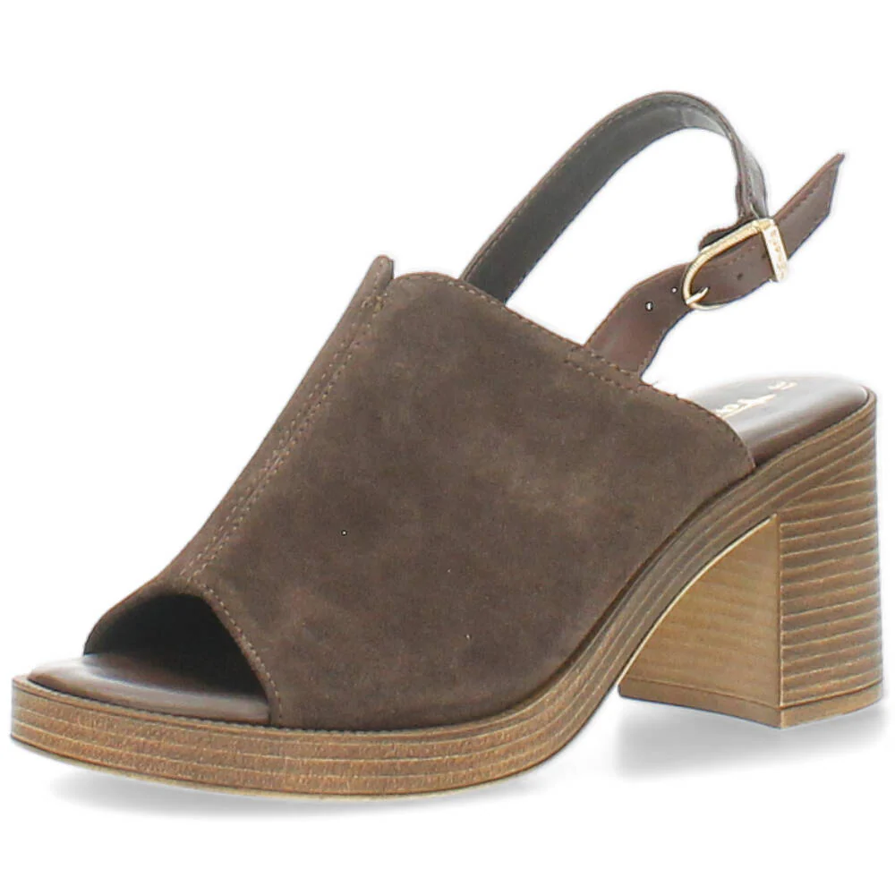 bruine sandaal