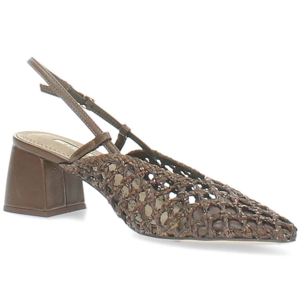 bruine slingback - Image 6
