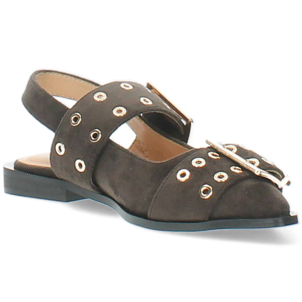 bruine slingback - Image 3