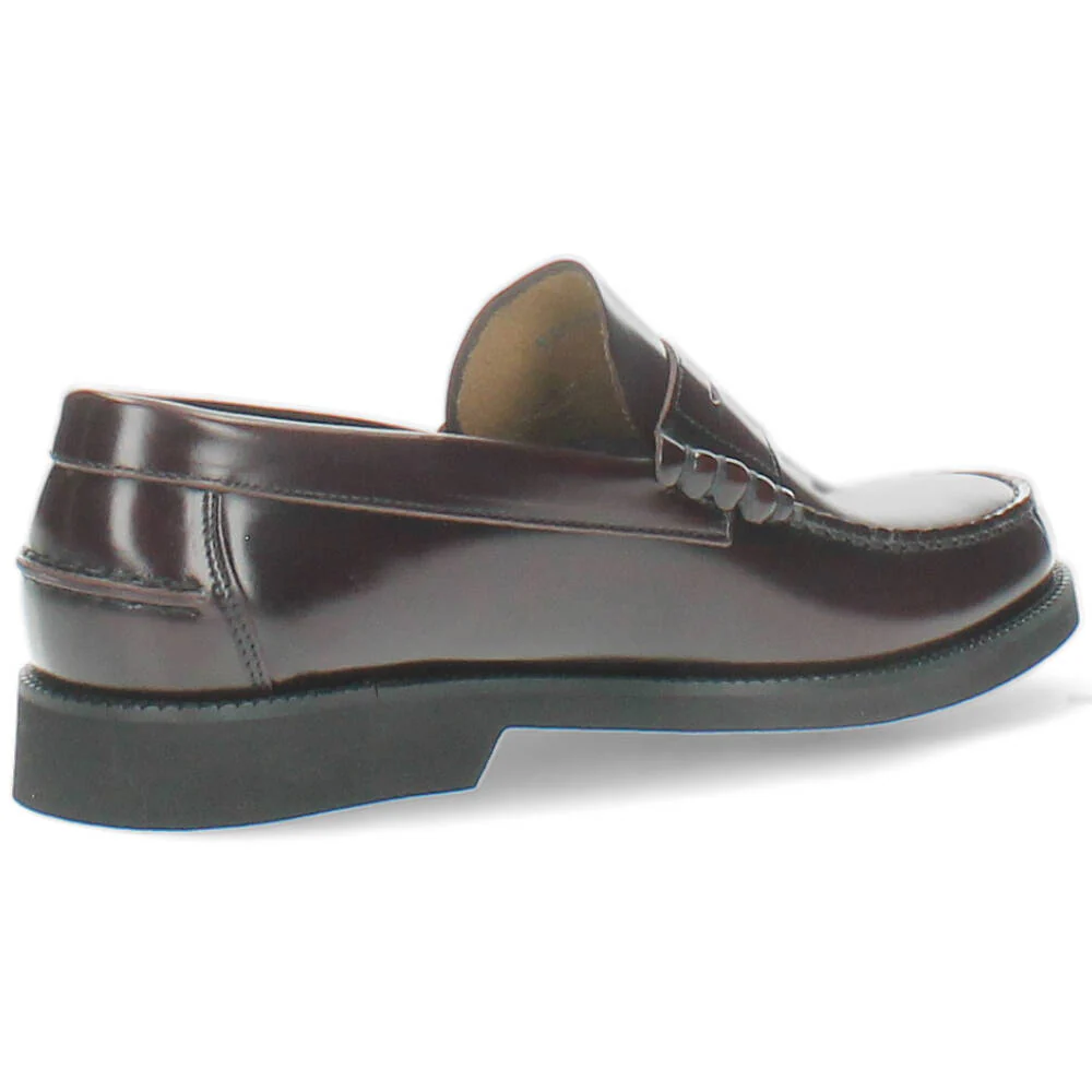 burgundy geklede mocassin - Image 3