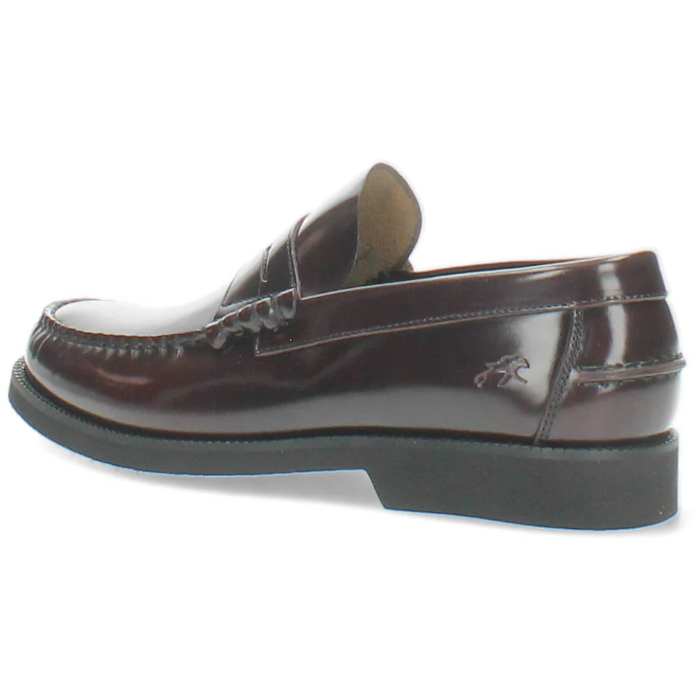 burgundy geklede mocassin - Image 4