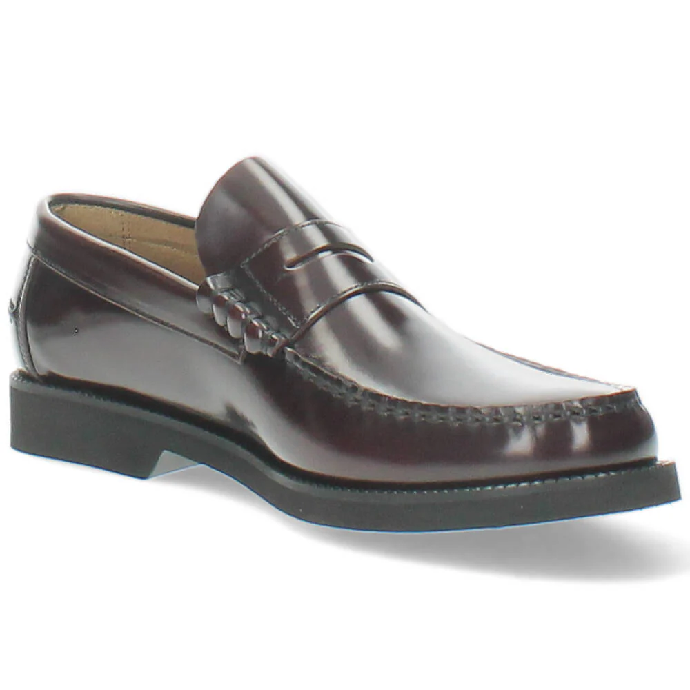 burgundy geklede mocassin - Image 5