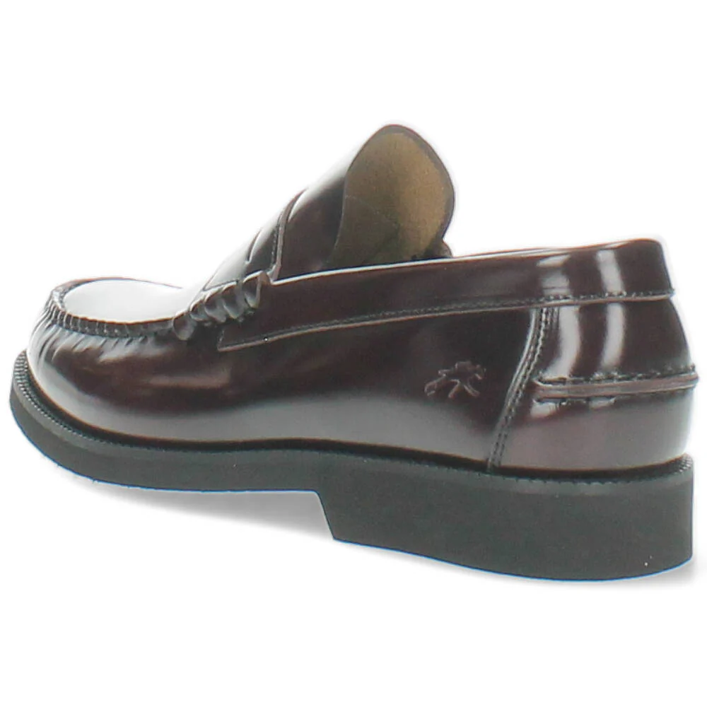 burgundy geklede mocassin - Image 6