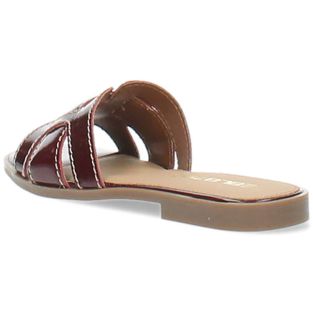 burgundy slipper - Image 4
