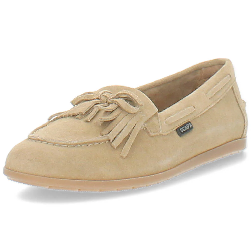 camel mocassin