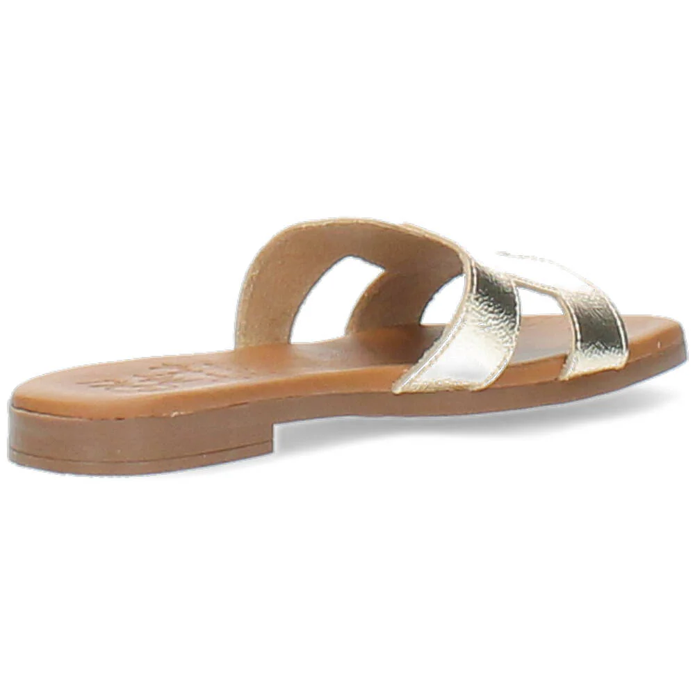 champagnekleurige slipper - Image 3