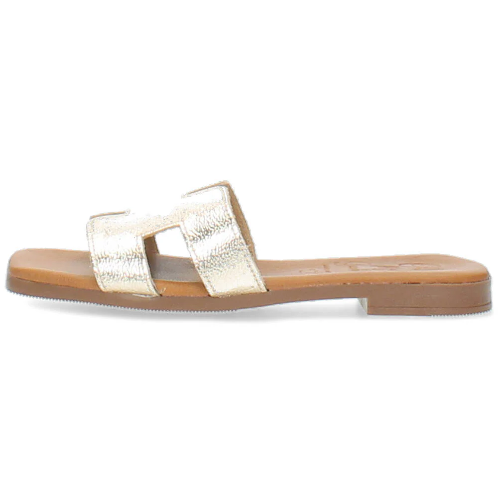 champagnekleurige slipper - Image 5