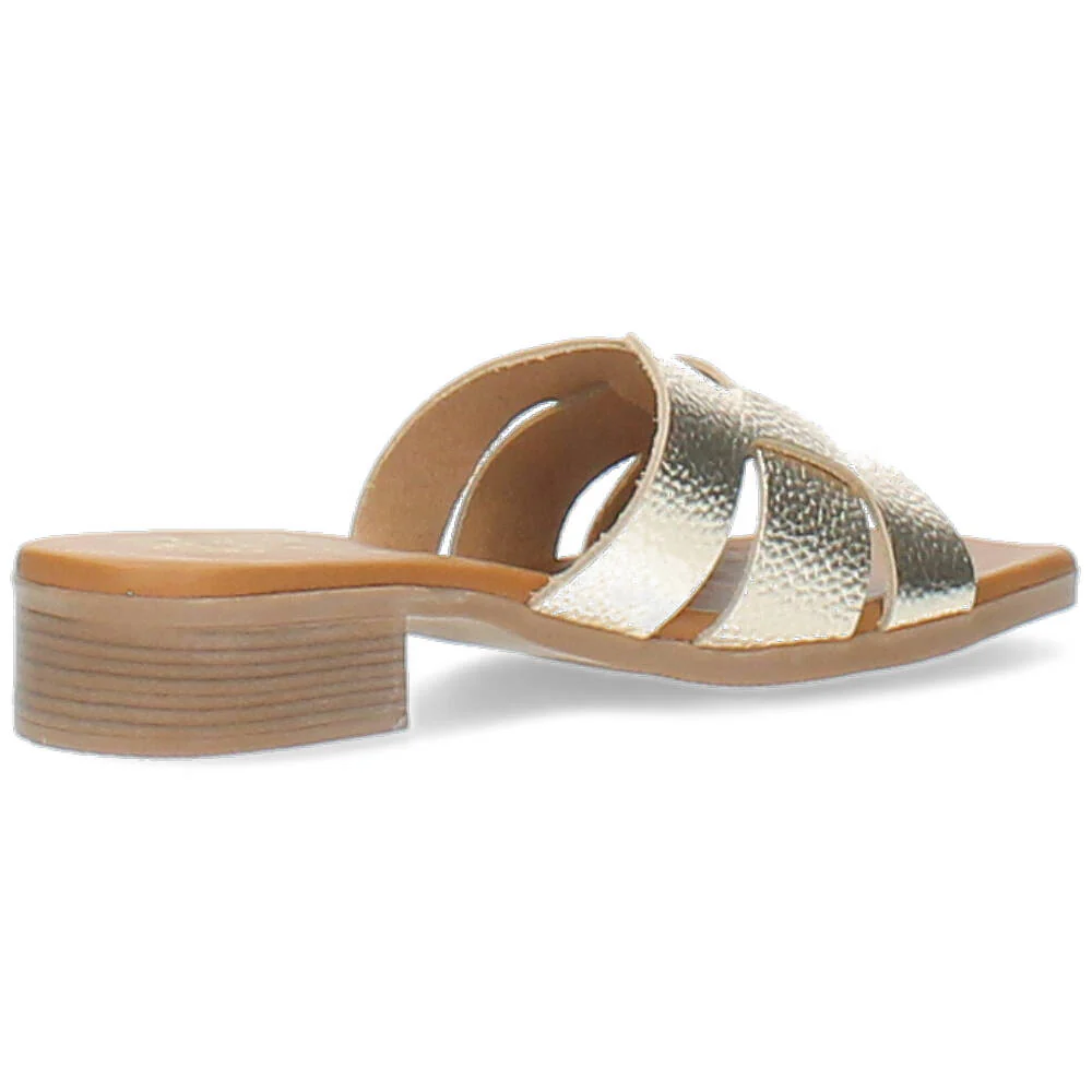 champagnekleurige slipper - Image 4