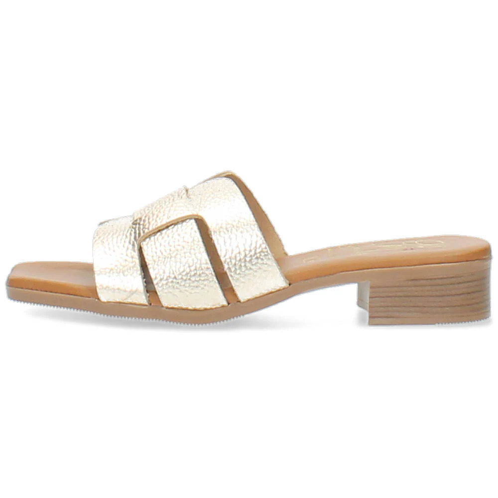 champagnekleurige slipper - Image 5