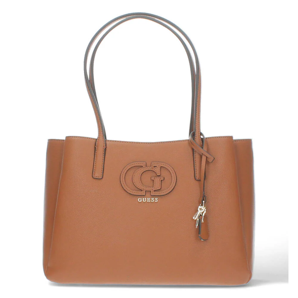 cognac handtas