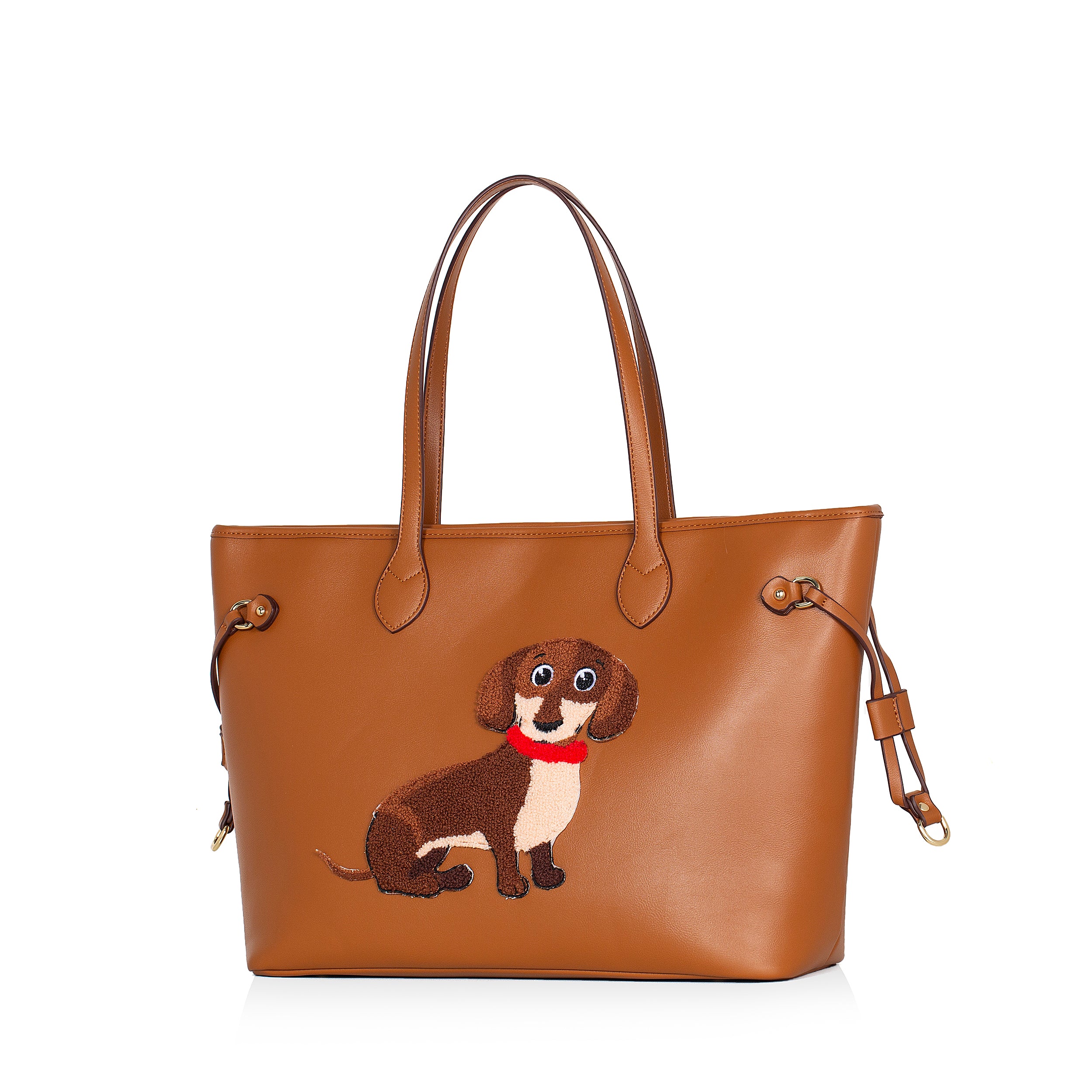 Cognac handtas - Image 2