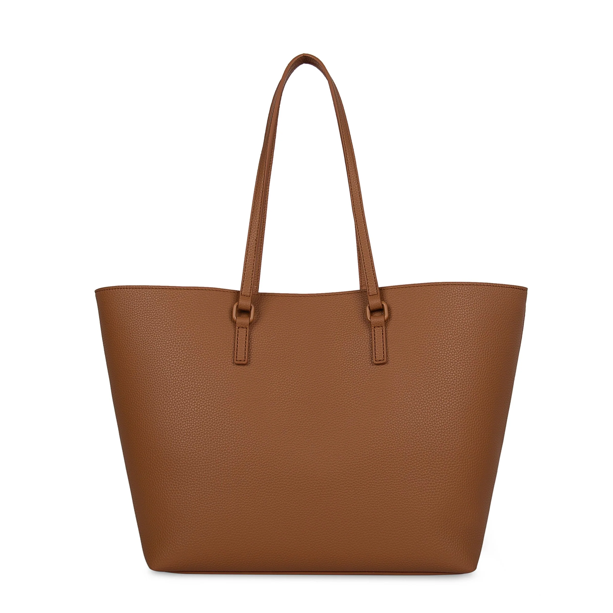 cognac handtas - Image 2