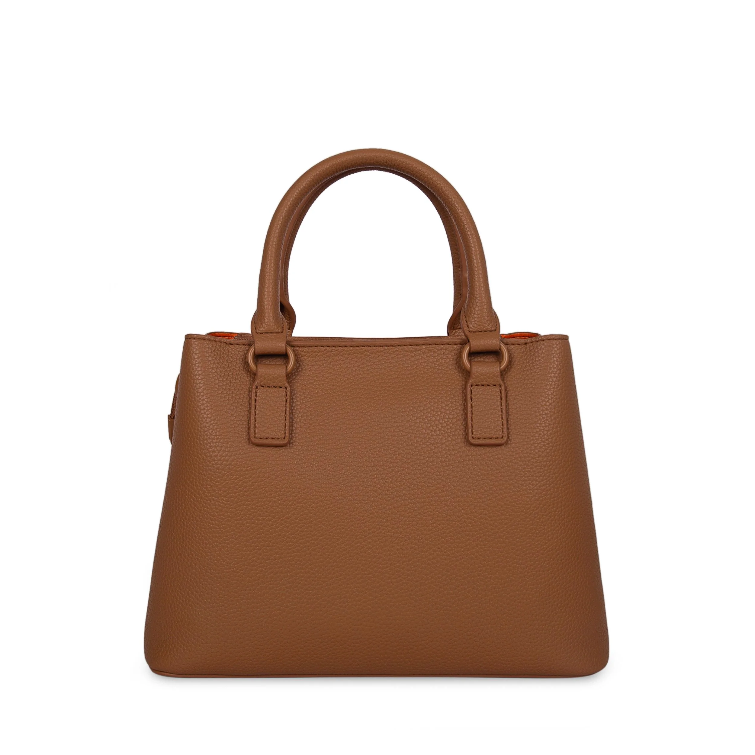 cognac handtas - Image 2