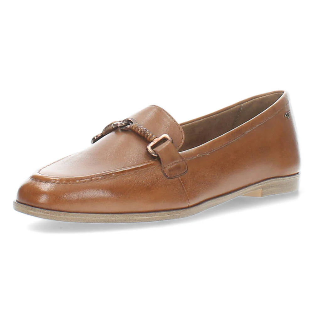 Cognac loafers