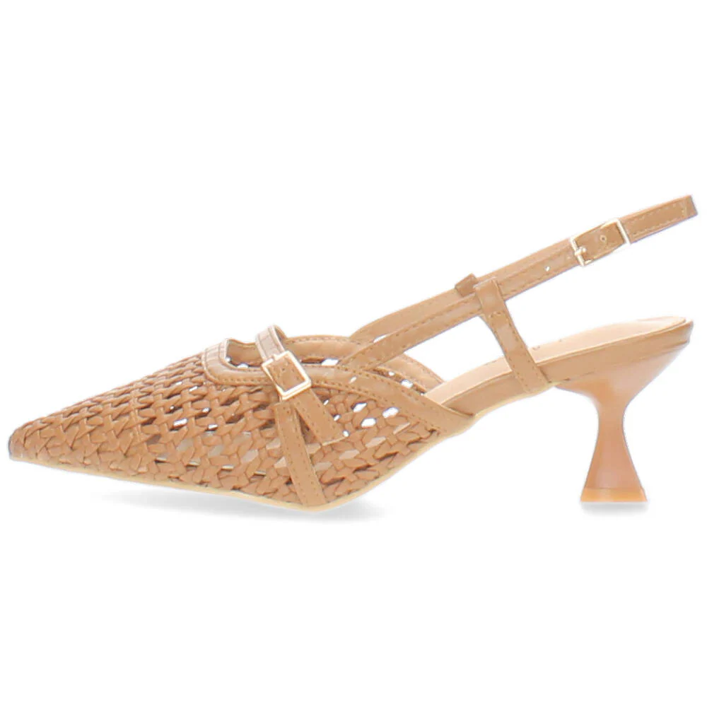 cognac slingback - Image 2
