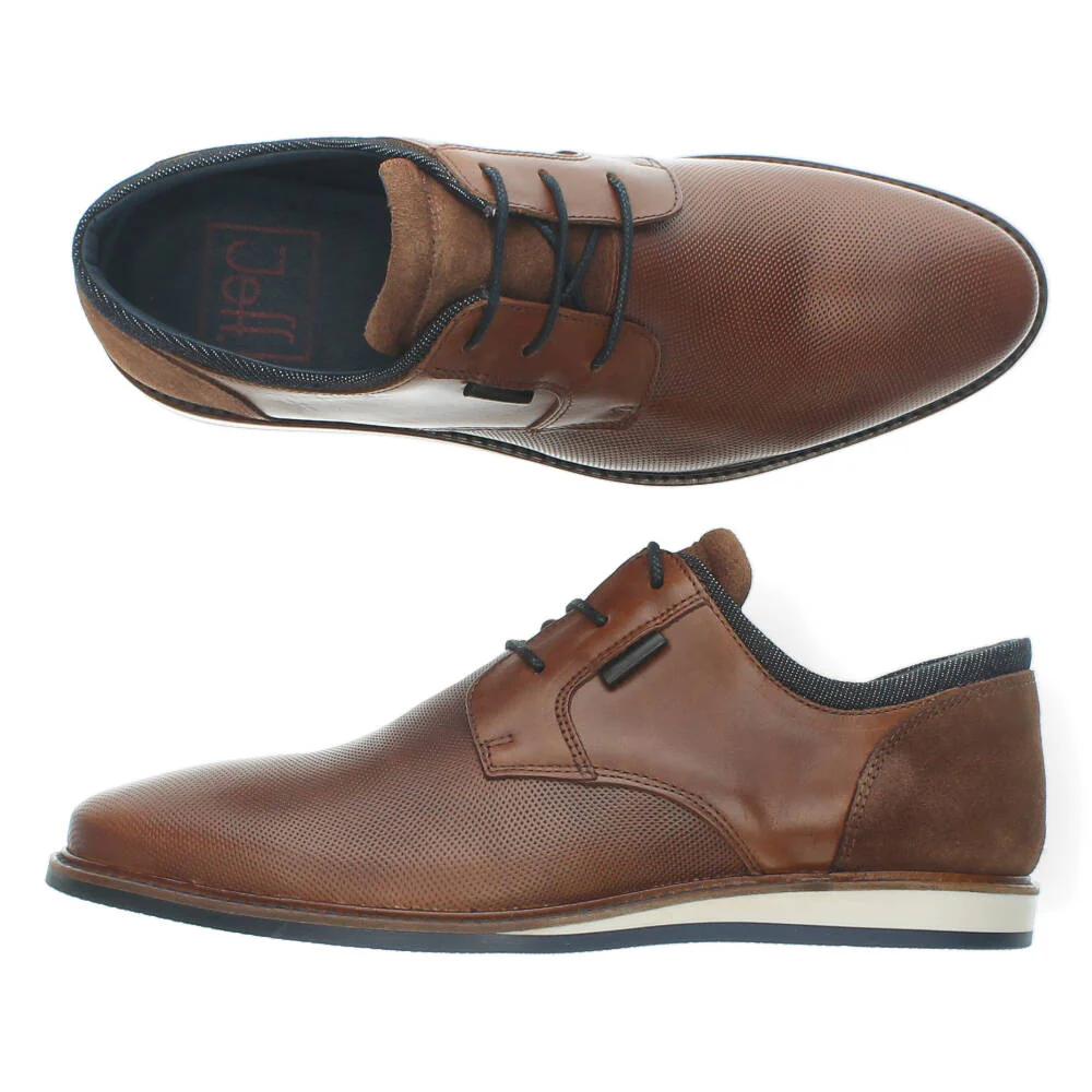Cognac veterschoenen - Image 6
