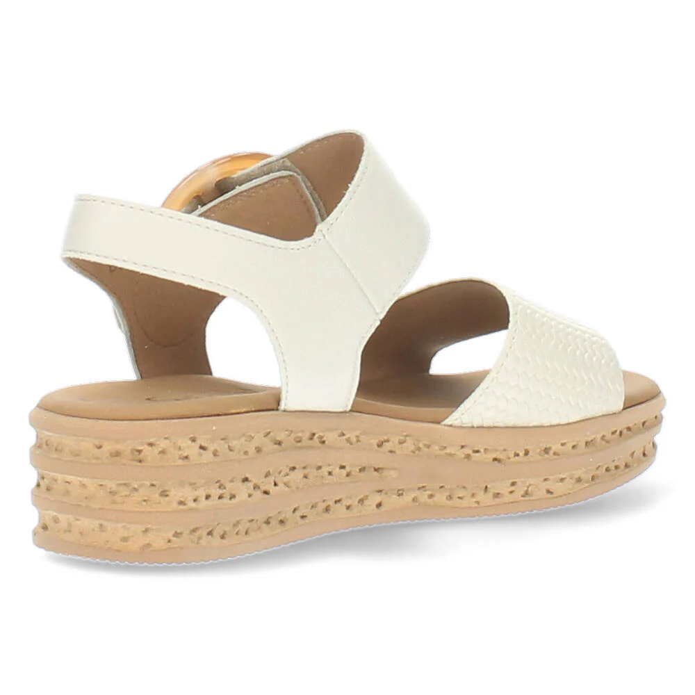 Crème kleurige sandalen - Image 3