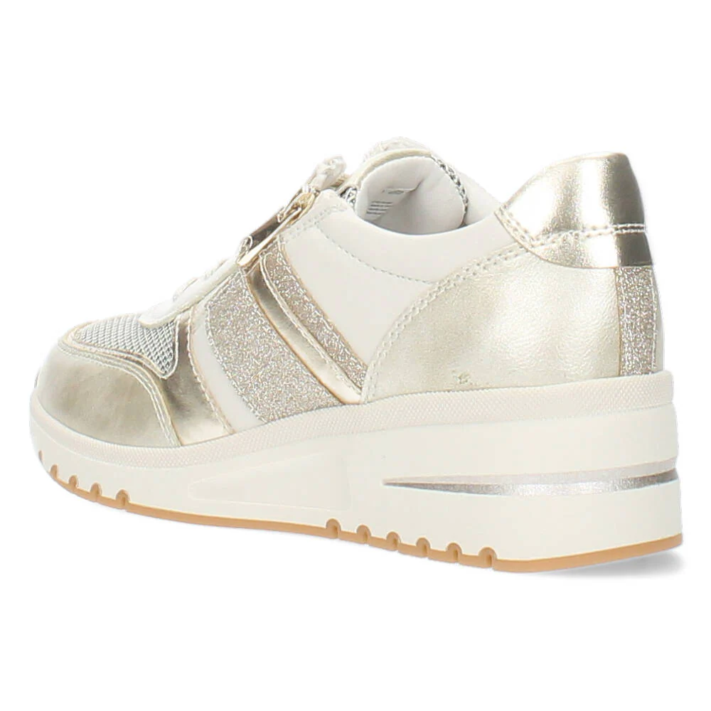 Crème kleurige sneakers - Image 2