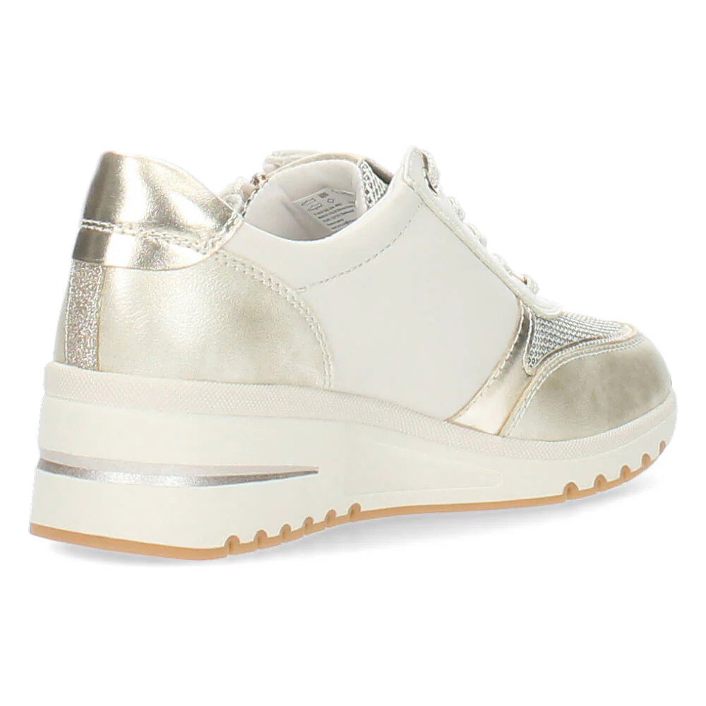 Crème kleurige sneakers - Image 3