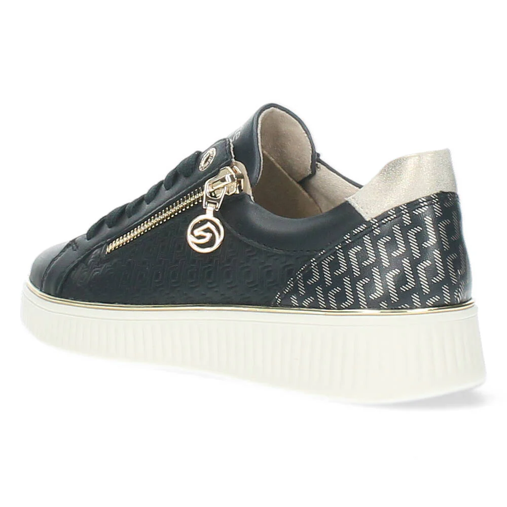 Donkerblauwe sneakers - Image 2