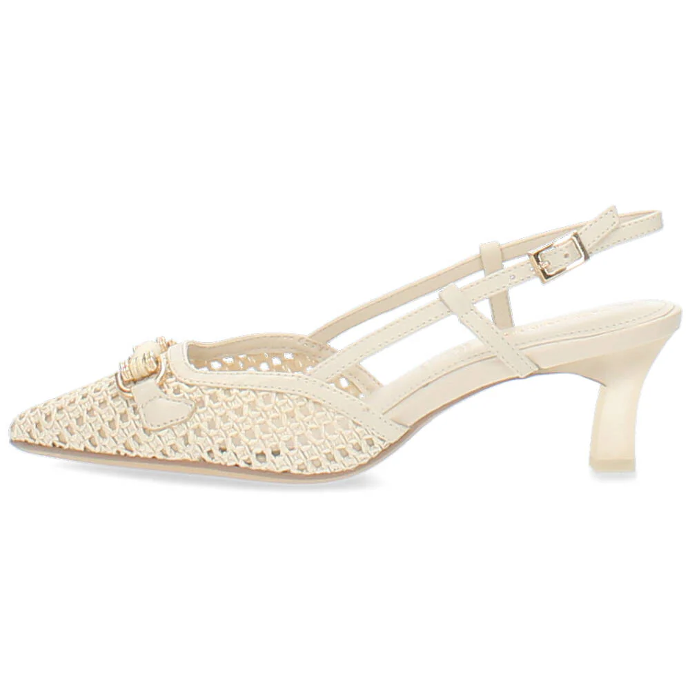 ecru slingback - Image 2