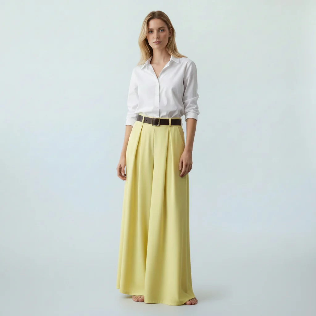 gele broek